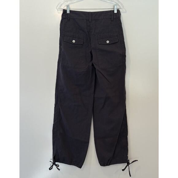 NWT Lole Gray Origami Pants Hemp Organic Cotton Womens Size 4 (77) - Picture 2 of 6